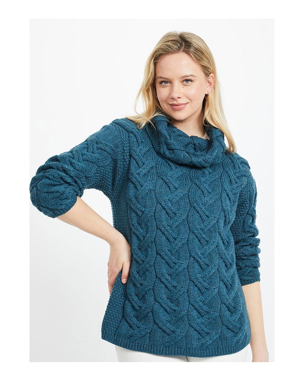 Kinsale Cable Aran Sweater - Image 13